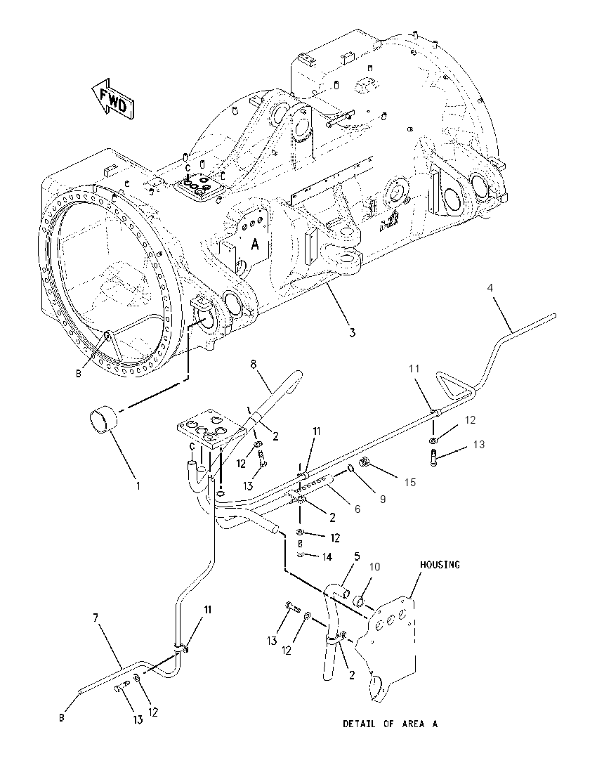 HOUSING GP-REAR AXLE 1644890 CAT