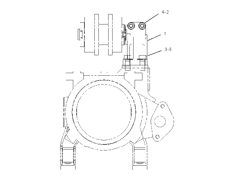 MOUNTING GP-CARRIER ROLLER 1638691 CAT