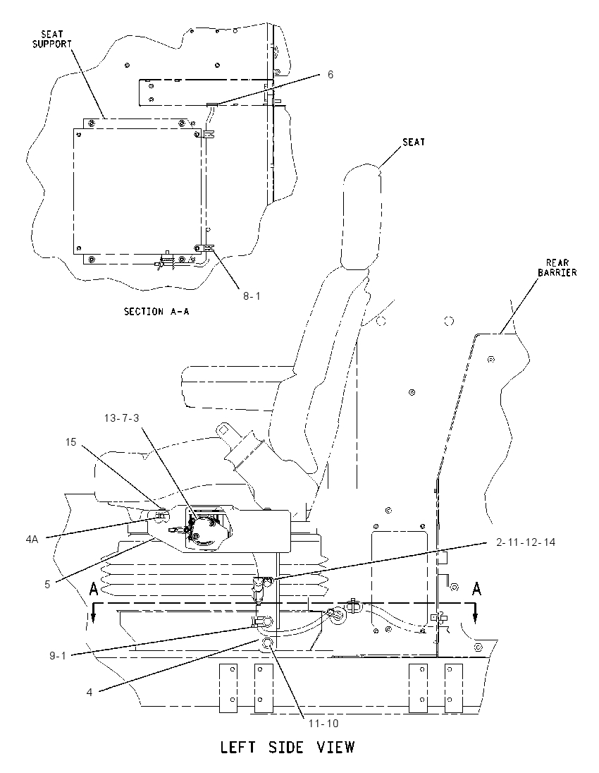 CONTROL GP-HOIST 1370011 CAT