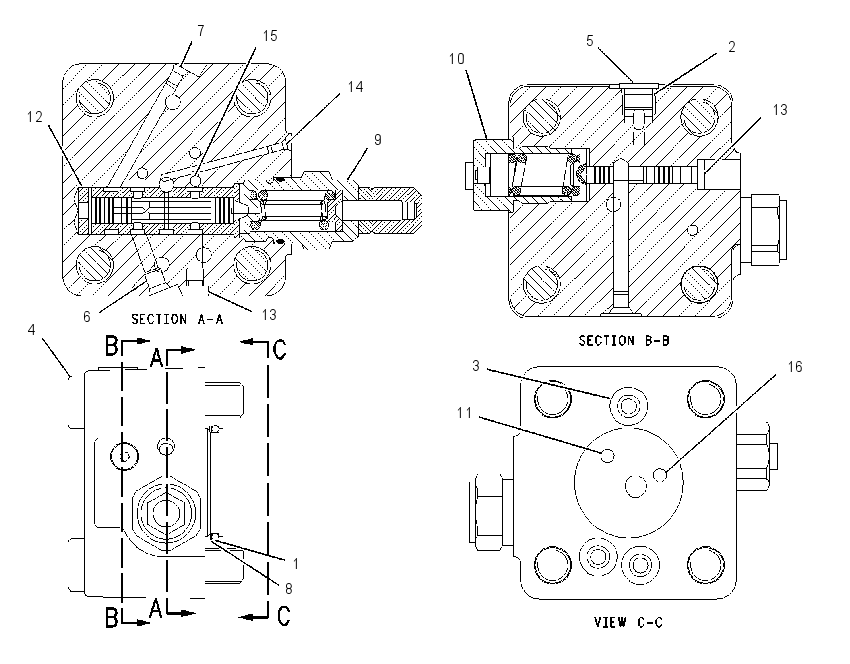 VALVE GP-MOTOR CONTROL 1752427 CAT