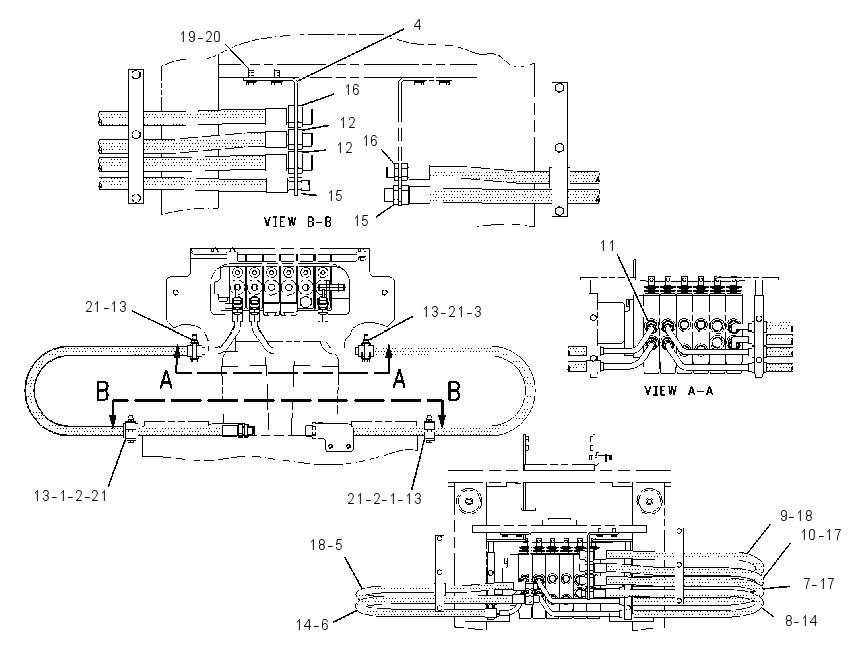 LINES GP-BACKHOE 1838506 CAT