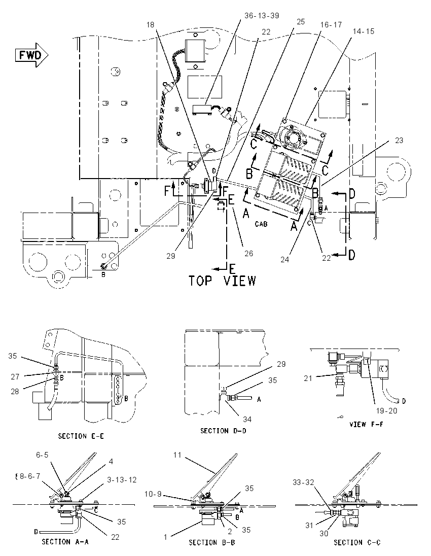 Управление регулятором оборотов 8X4989 CAT