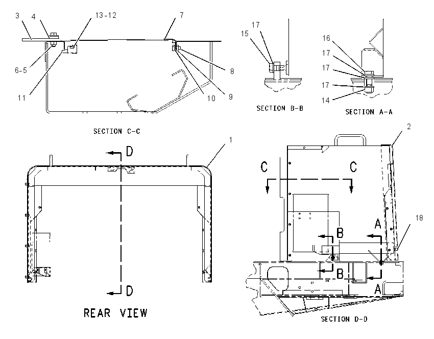SHROUD GP-RADIATOR 1391050 CAT