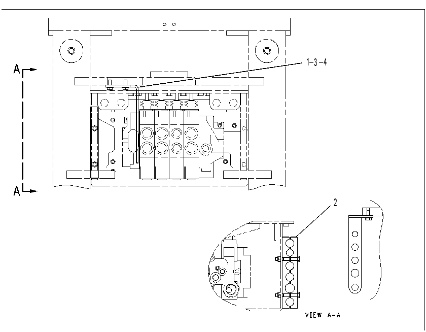 MOUNTING GP-LINES 1757620 CAT