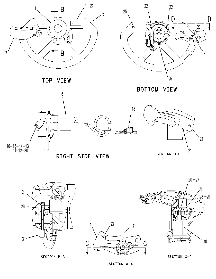STEERING WHEEL GP 1790599 CAT