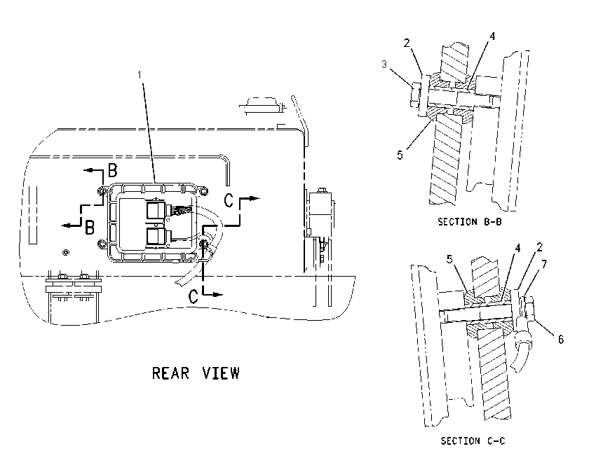 CONTROL & MTG GP-POWER TRAIN 1638011 CAT