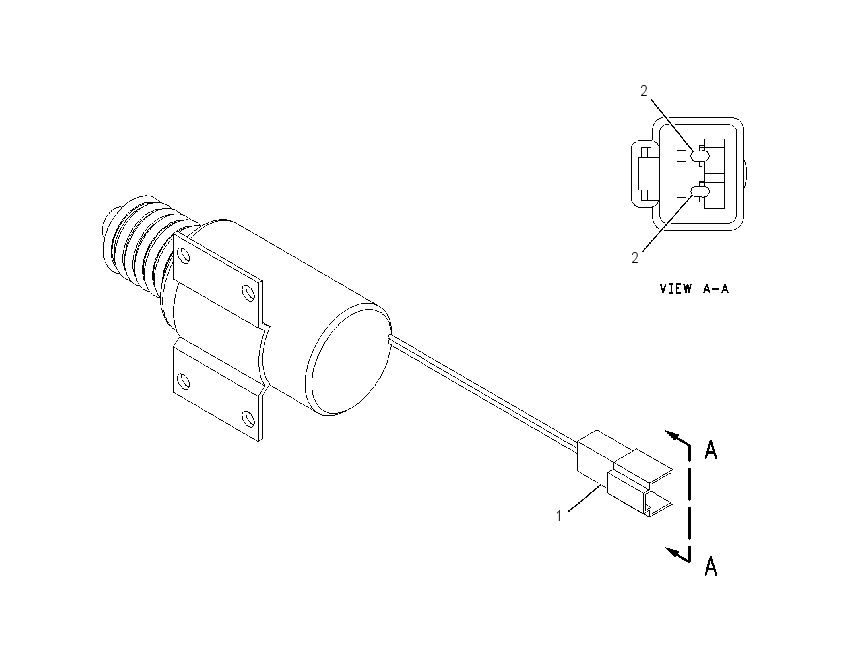 SOLENOID GP-THROTTLE 1607396 CAT