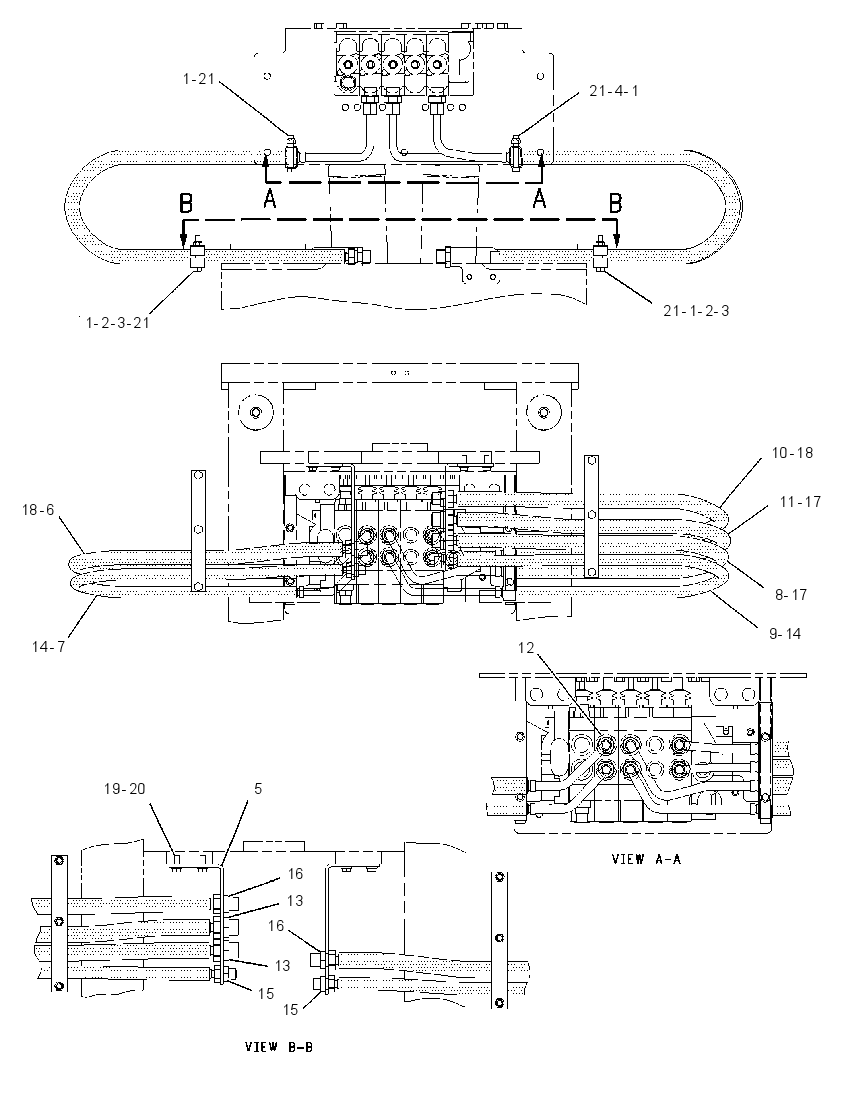 LINES GP-BACKHOE 1838524 CAT