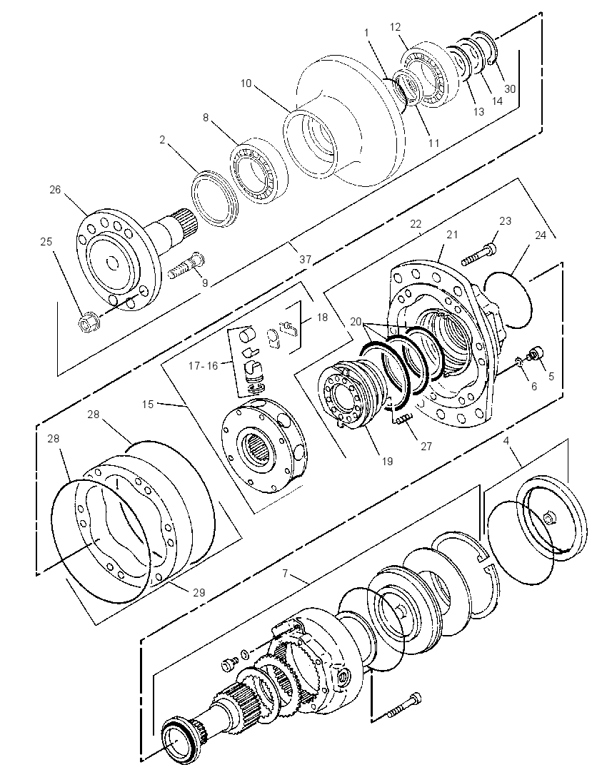 MOTOR GP-HYDRAULIC 1223404 CAT