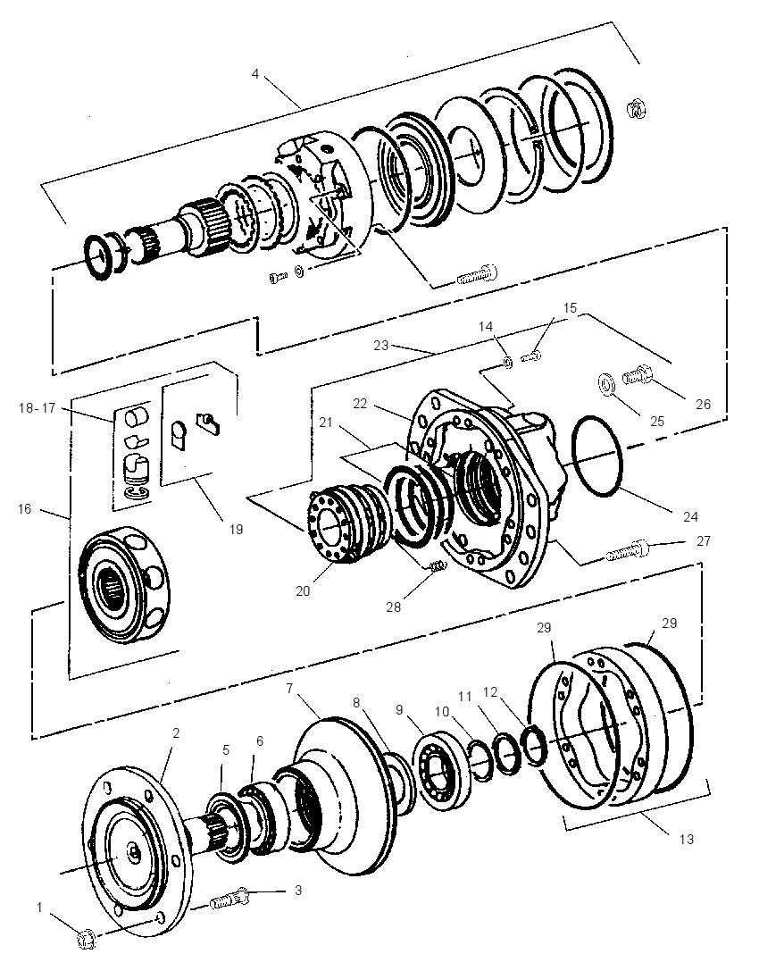 MOTOR GP-HYDRAULIC 1261744 CAT