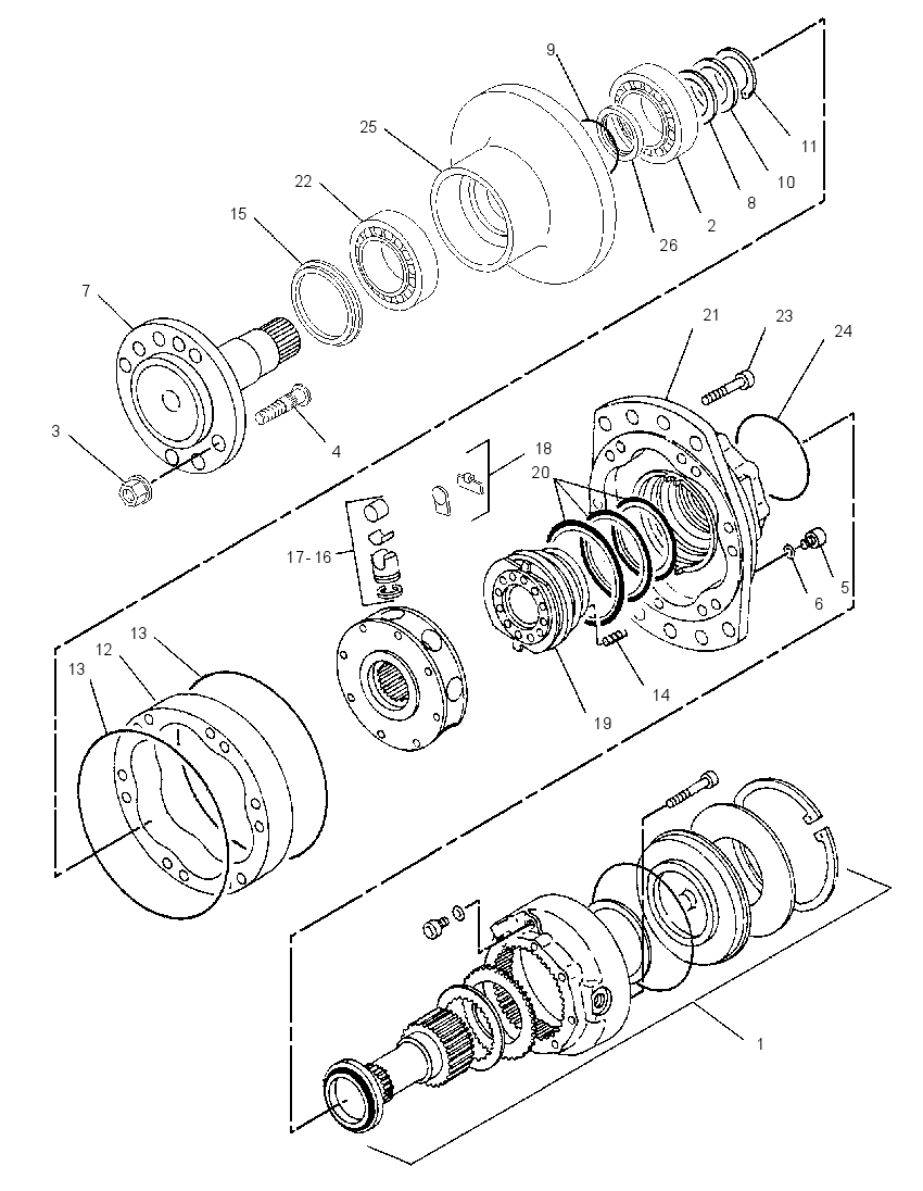 MOTOR GP-HYDRAULIC 1034942 CAT