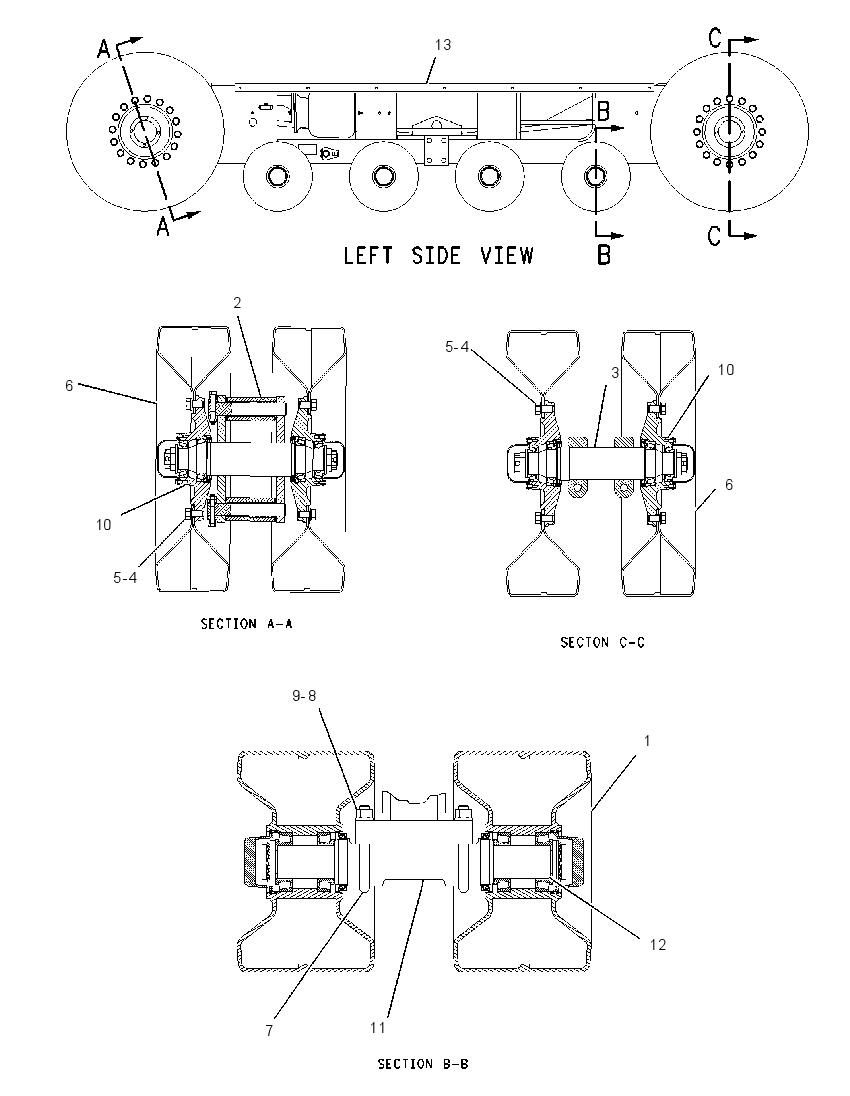 SUSPENSION GP-LH 1665298 CAT