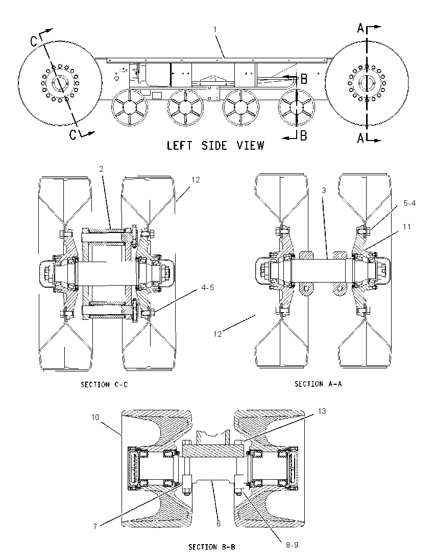 SUSPENSION GP-LH 1837150 CAT