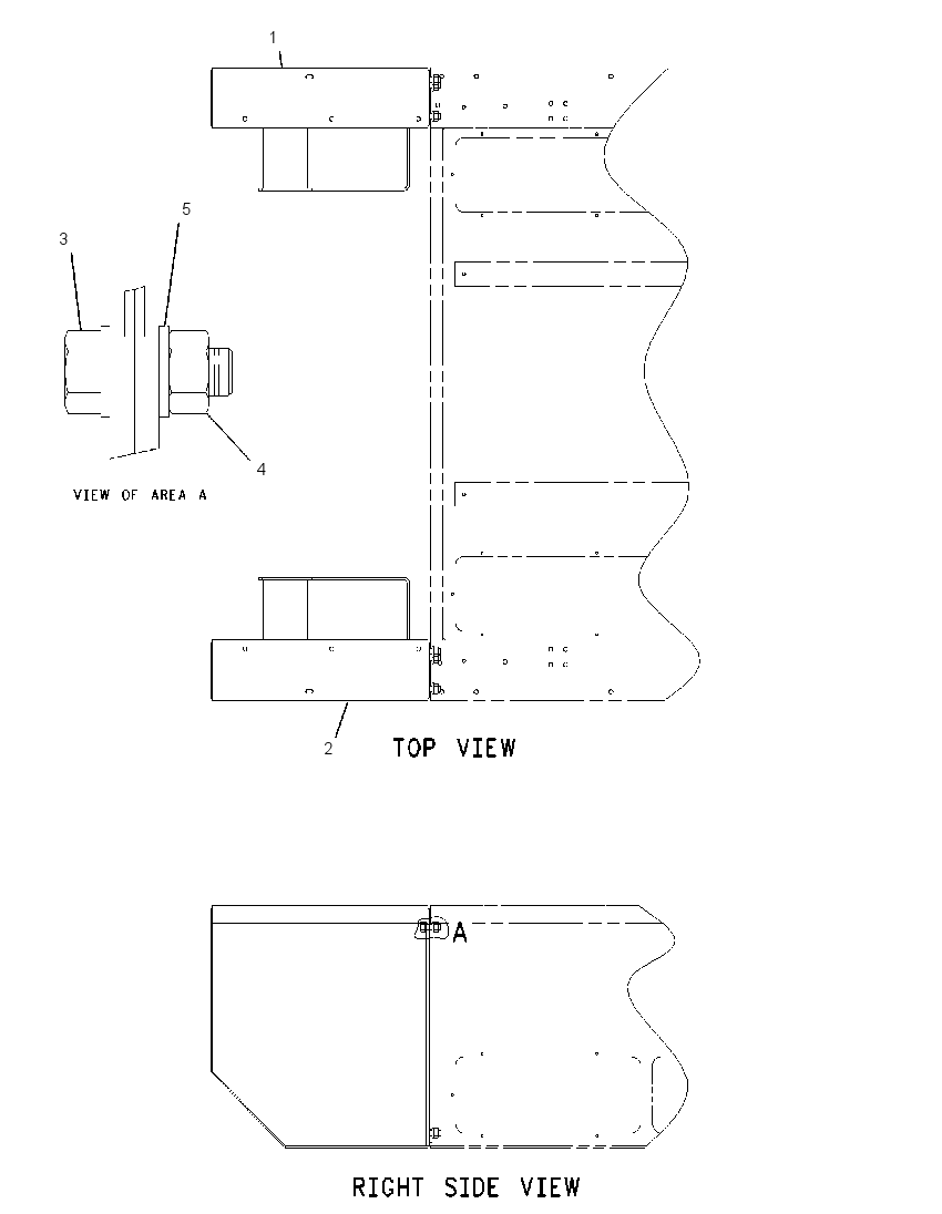 EXTENSION GP-FUEL TANK 1919349 CAT