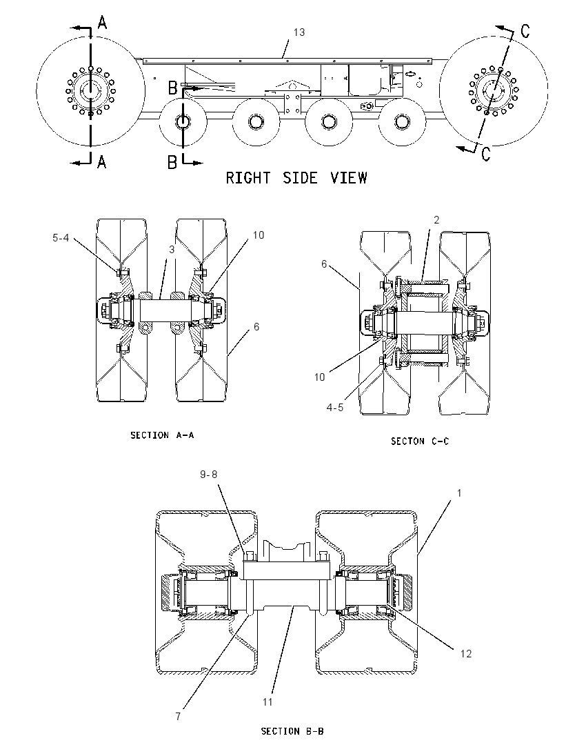 SUSPENSION GP-RH 1665297 CAT