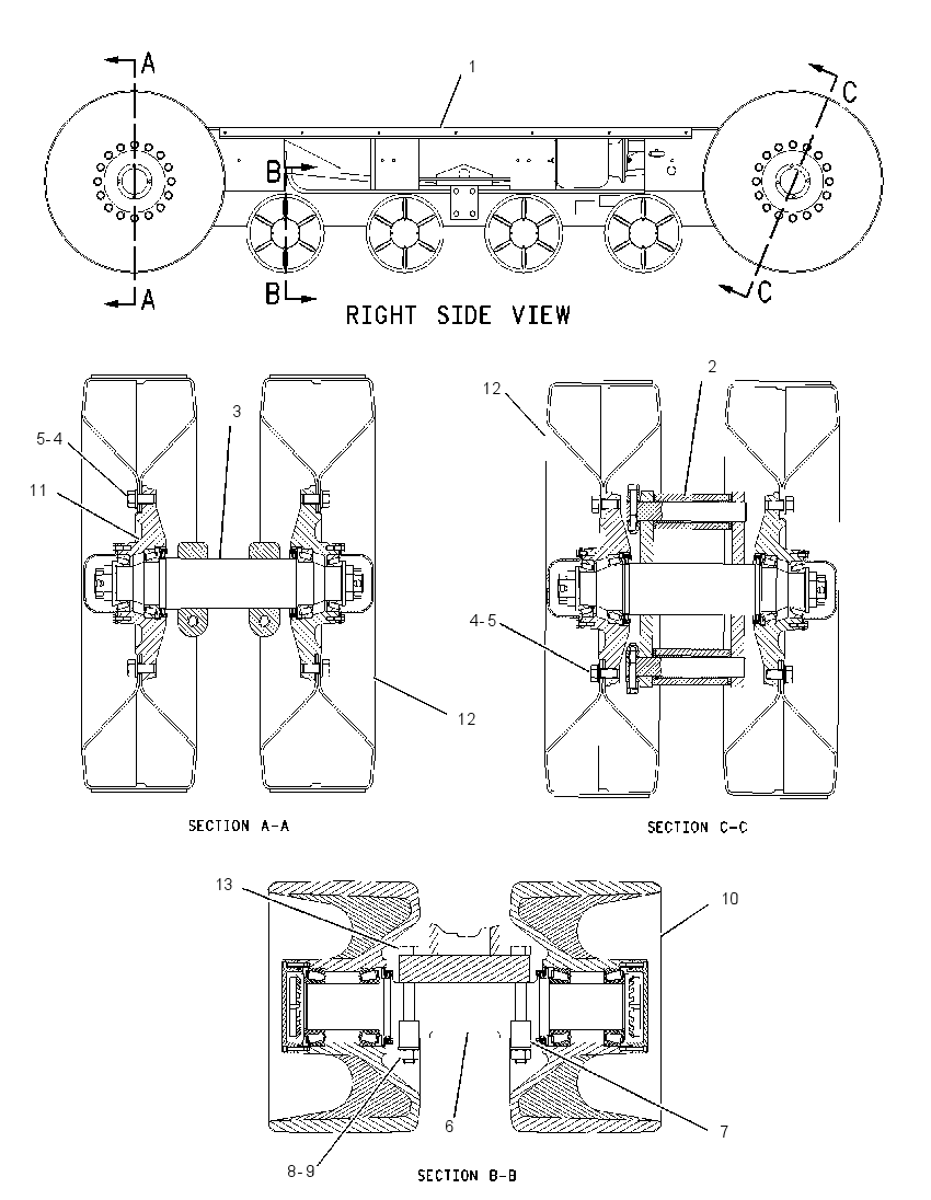 SUSPENSION GP-RH 1837149 CAT