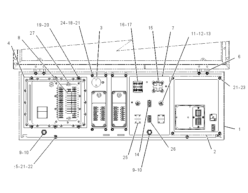PANEL GP-MONITOR 1658004 CAT