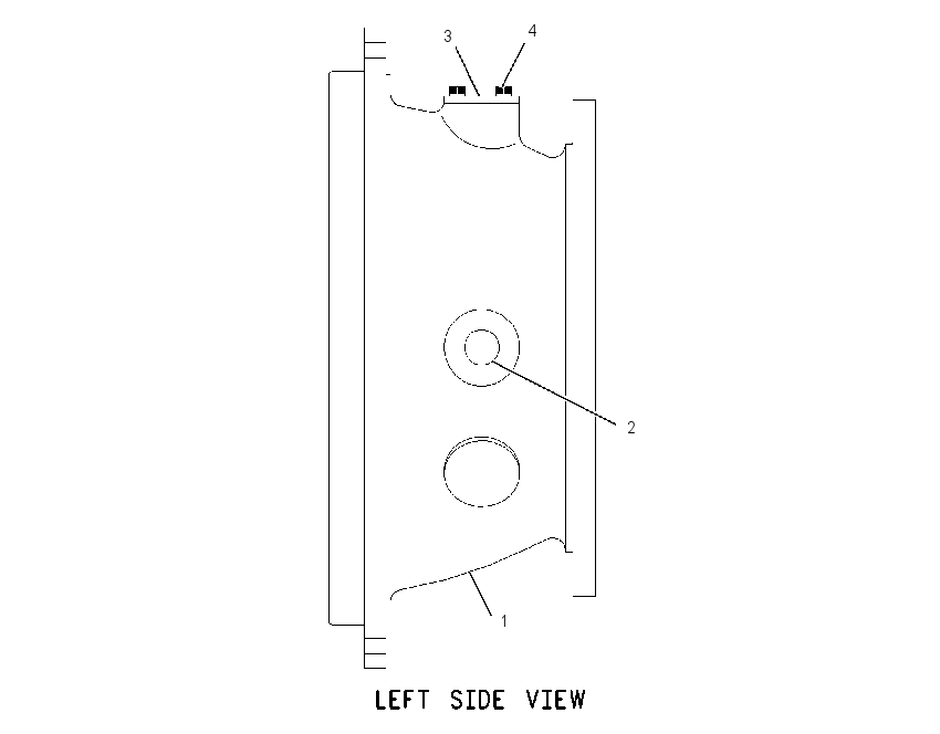 HOUSING GP-INLET 1645328 CAT