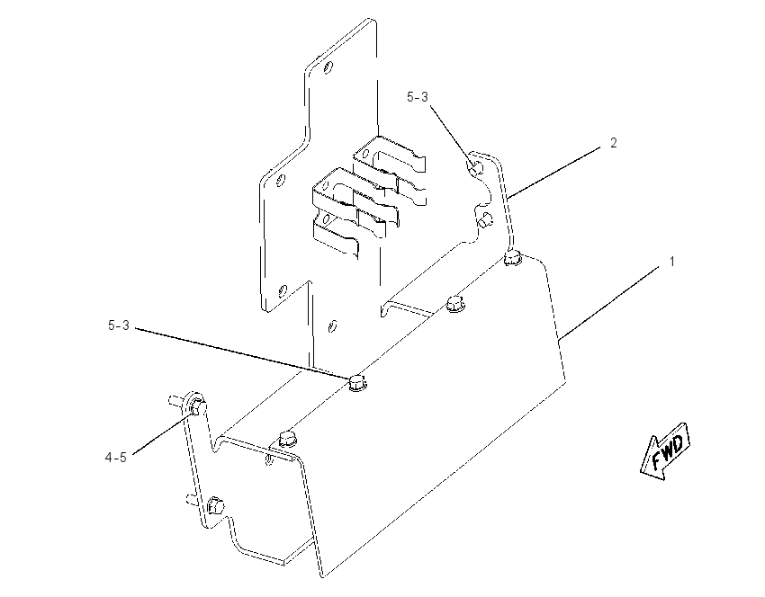 TRAY GP-CABLE 1860729 CAT