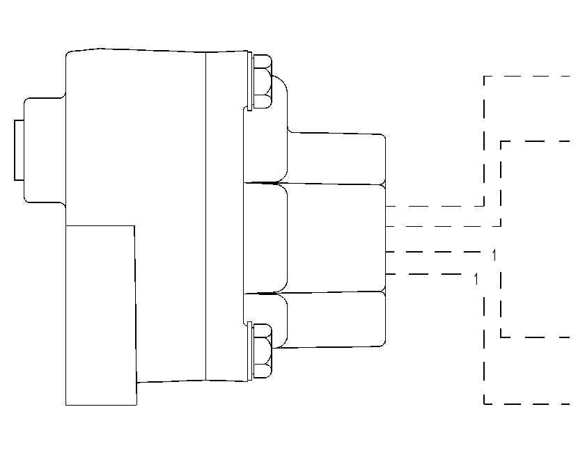 Управление контролем двигателя 3E8542 CAT