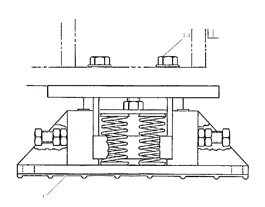 MOUNTING GP-GENERATOR BASE 7C0533 CAT