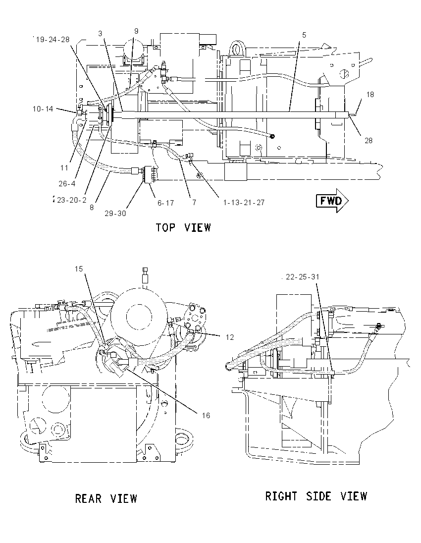 PUMP & MTG GP-CUSHION-HITCH 1109747 CAT
