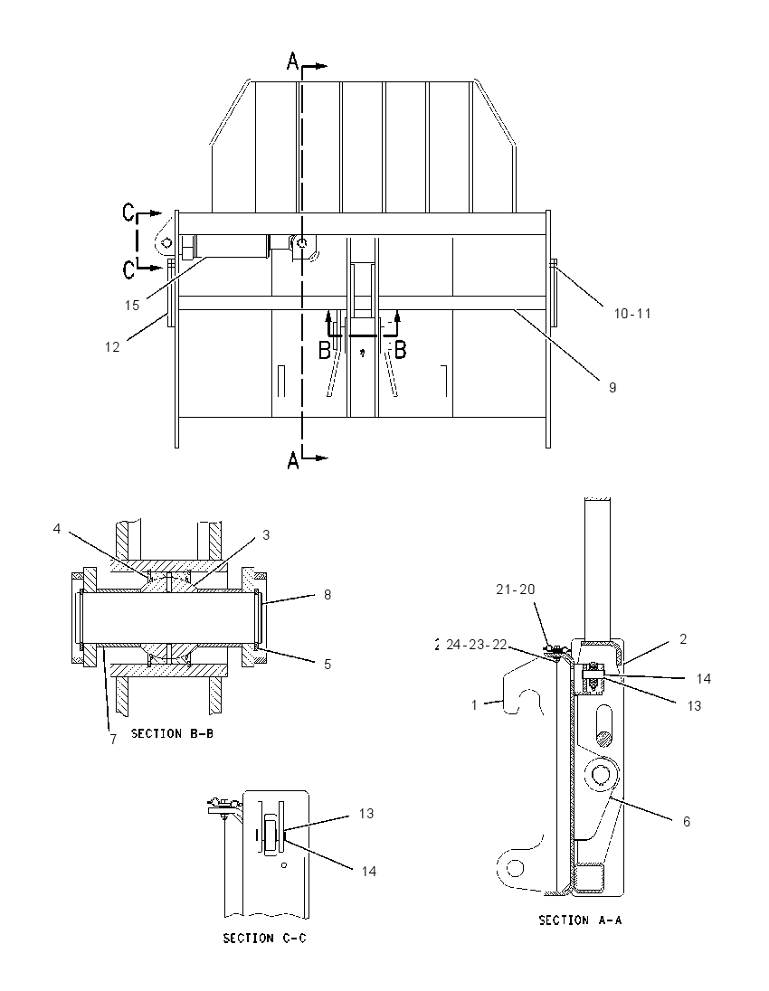 CARRIAGE GP-ROTATING 1668794 CAT