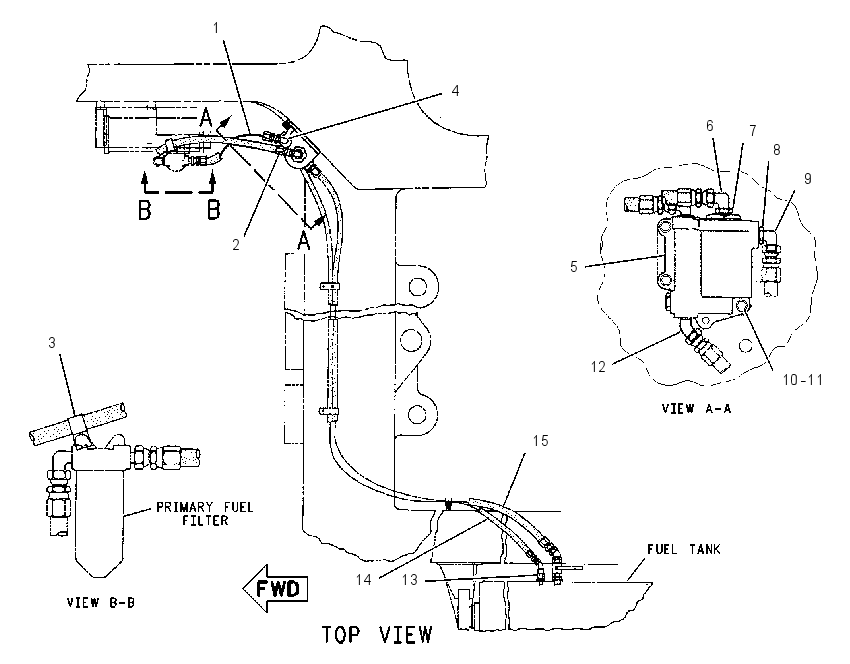 HEATER GP-FUEL 1709200 CAT