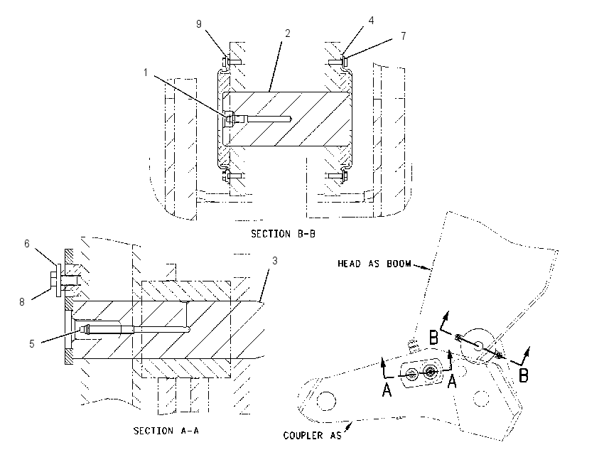 PIN GP-COUPLER 1933076 CAT