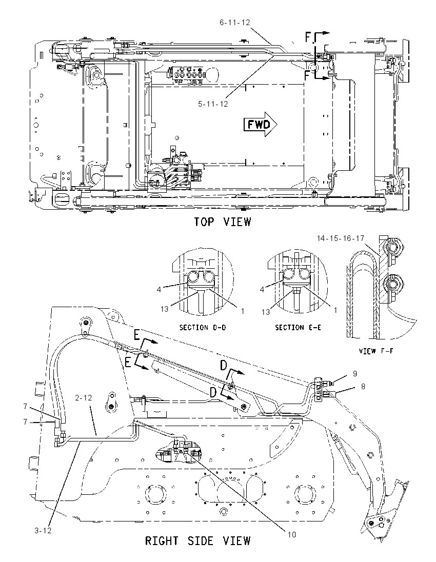 LINES GP-WORK TOOL 1428680 CAT