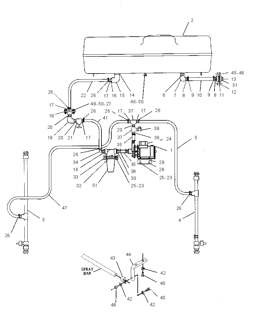HOSE GP-SPRAY 1G3231 CAT