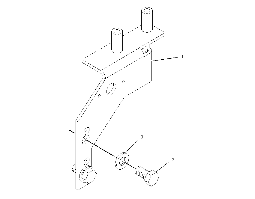 FASTENER GP-AIR CLEANER 1757067 CAT