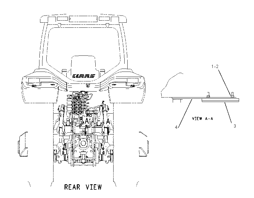 REFLECTOR GP 1837458 CAT