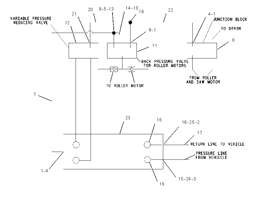 VALVE & LINES GP-MAIN CONTROL 1571401 CAT