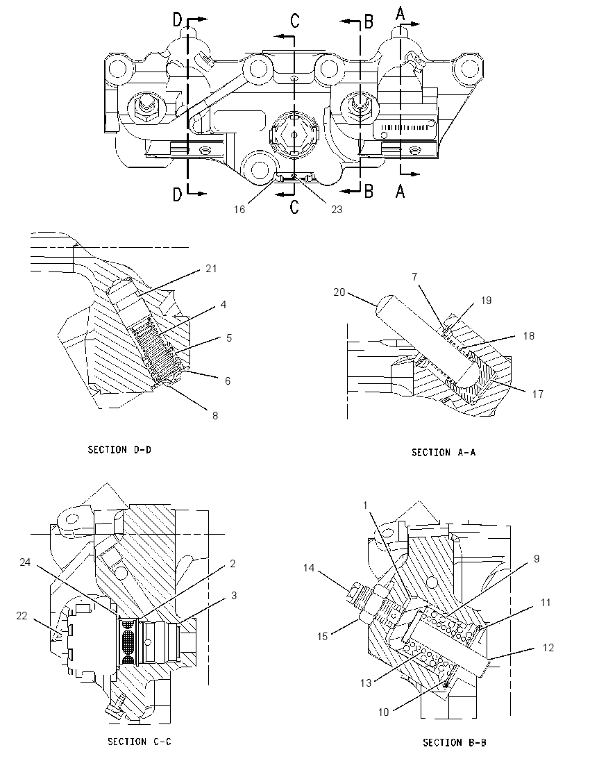 HOUSING GP-ENGINE BRAKE 1895949 CAT
