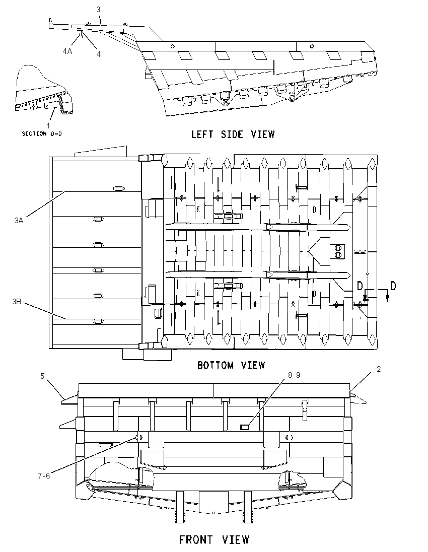 BODY & CANOPY AS 1256229 CAT