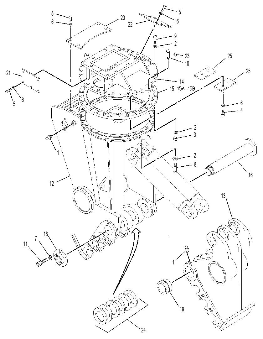 HOUSING GP-PULVERIZER 1453520 CAT