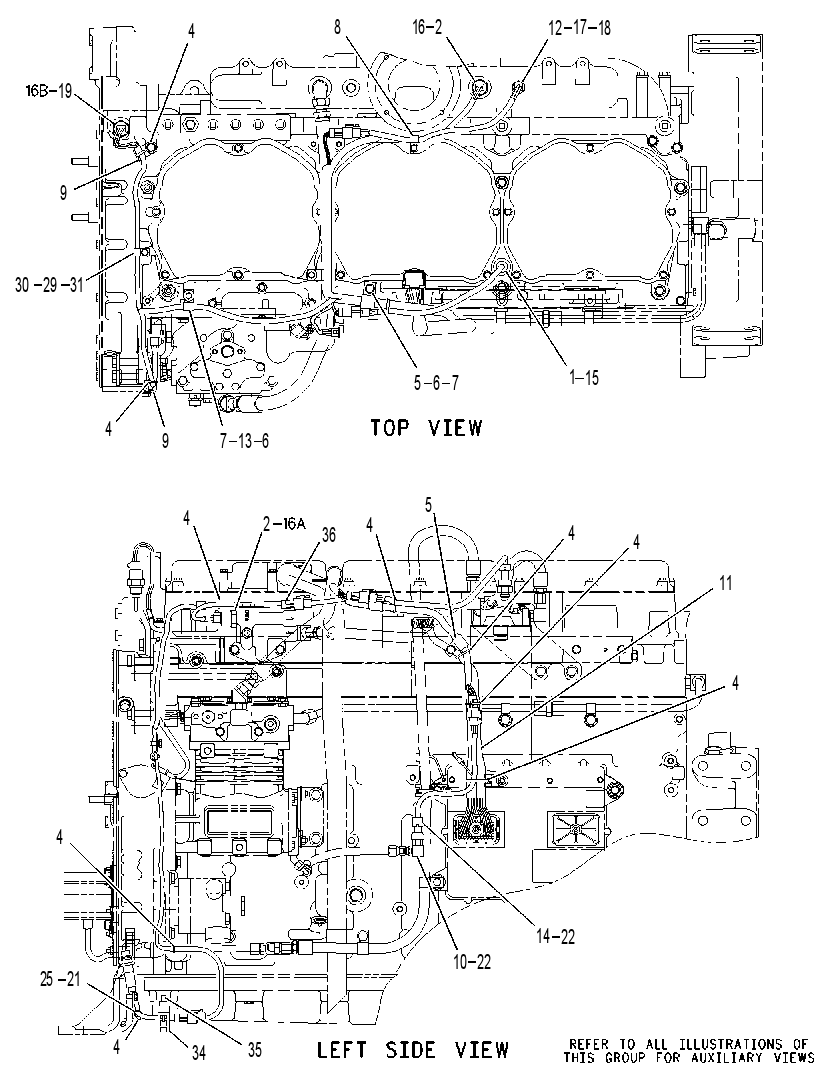 Проводка электронного управления 1899148 CAT