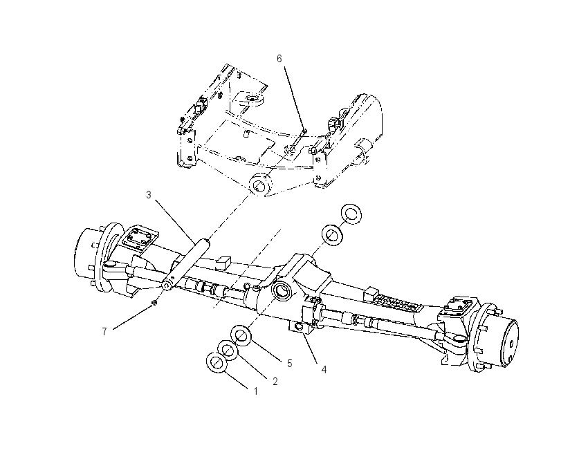 AXLE & MTG GP-DRIVE & STEERING 1924579 CAT