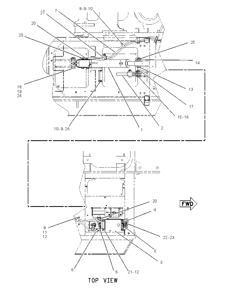 CONTROL GP-CAB TILT 1619413 CAT
