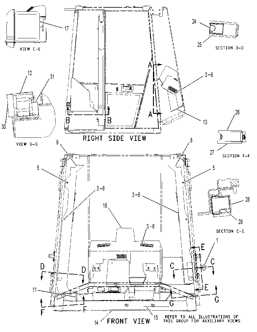 DUCT & FILTER GP-CAB AIR 1739600 CAT