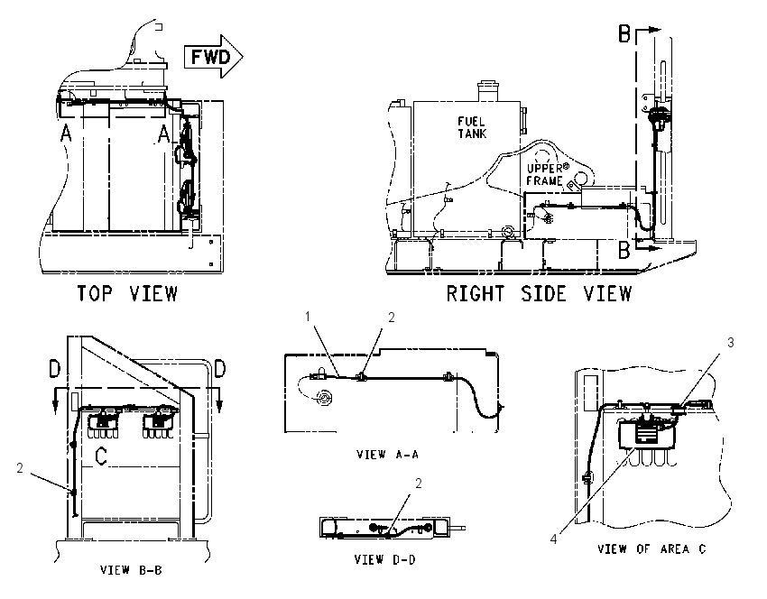 LIGHTING GP-CHASSIS 1864530 CAT