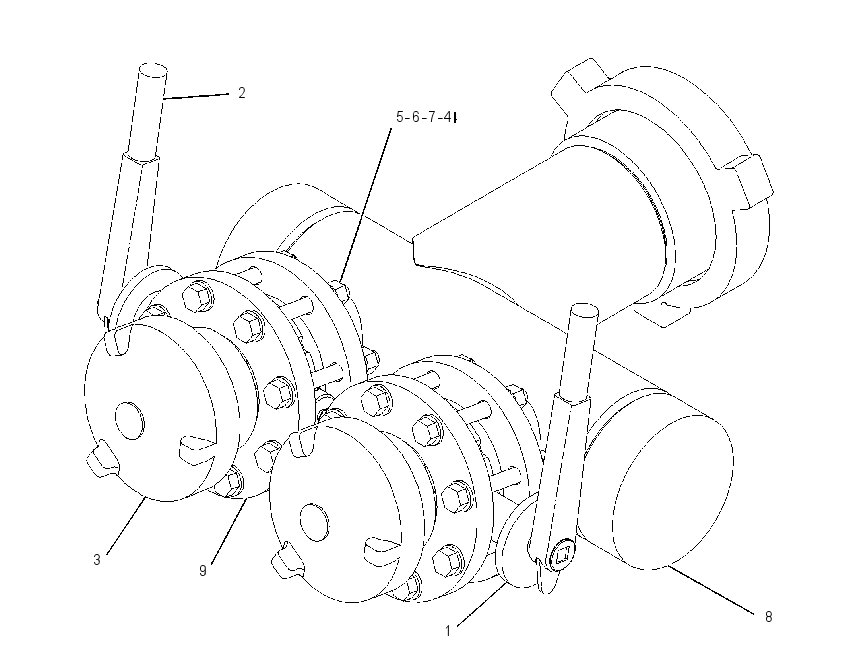 TUBE GP-HYDRAULIC PUMP 1567523 CAT