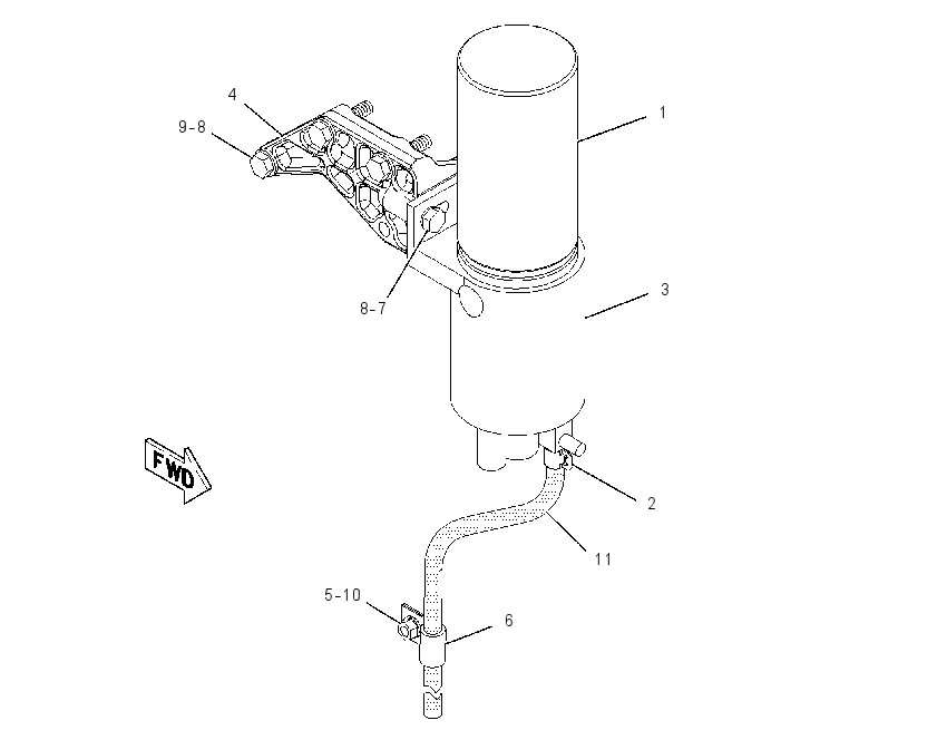 SEPARATOR GP-FUEL FLTR & WATER 1782625 CAT