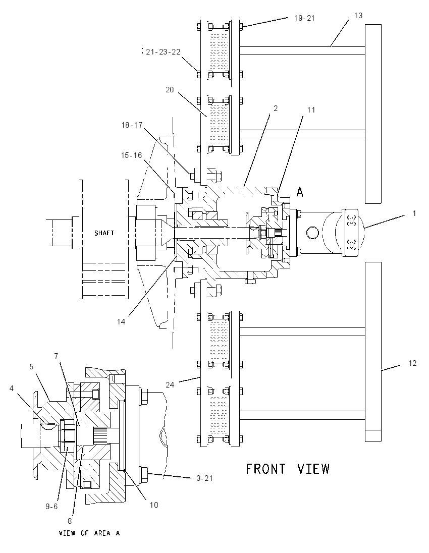 DRIVE GP-VIBRATORY 1179829 CAT