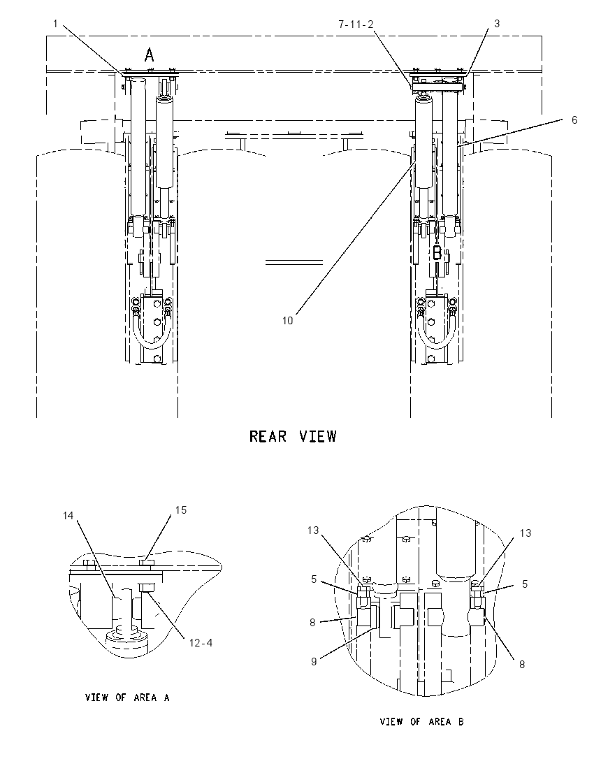 CYLINDER & MTG GP-LIFT 1610786 CAT
