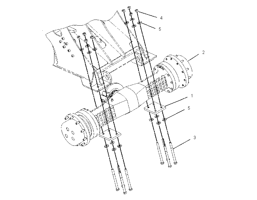 AXLE & MTG GP-DRIVE 1377734 CAT