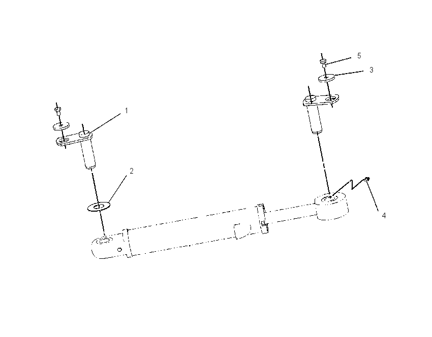 MOUNTING GP-STEERING CYLINDER 1377786 CAT
