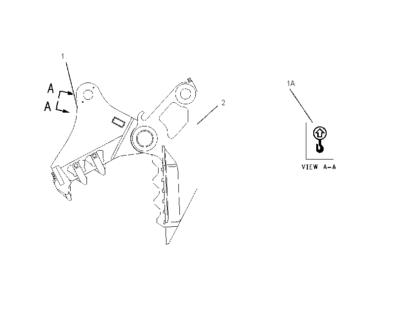 JAW GP-PULVERIZER 1731663 CAT
