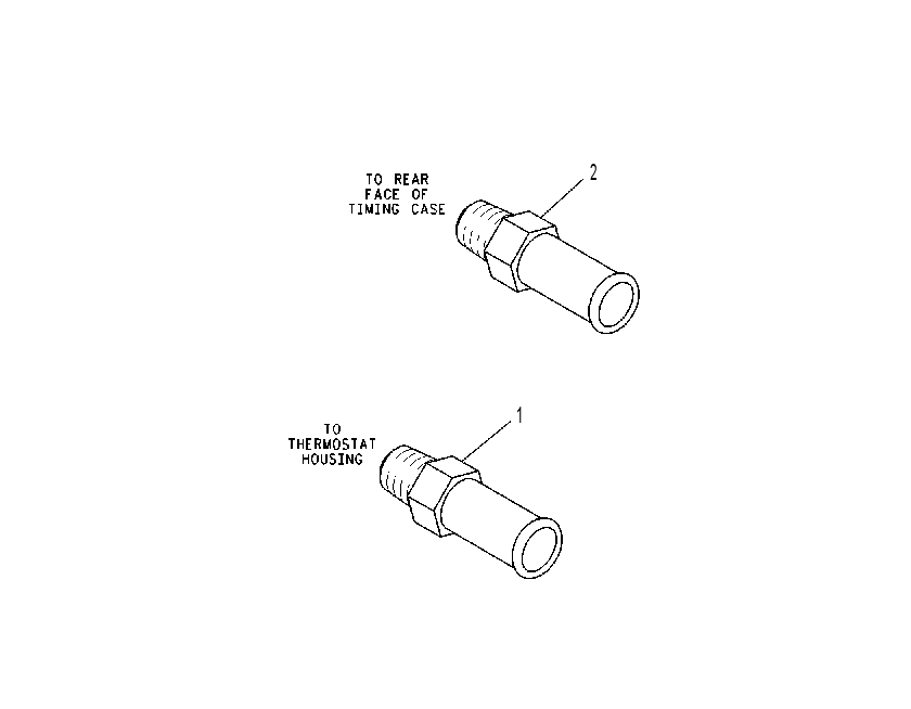 CONNECTOR GP-CAB HEATER LINES 1964472 CAT
